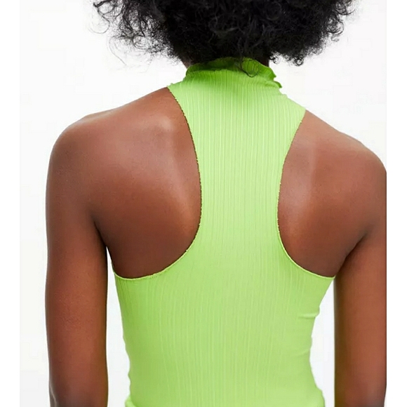 New Alba Racer-Back Halter Top Urban Outfitters Exclusive - Picture 3 of 4